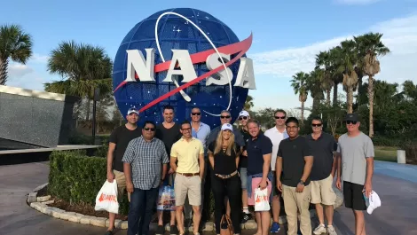 Photo gallery: ShoreTel partners lift off for NASA space experience